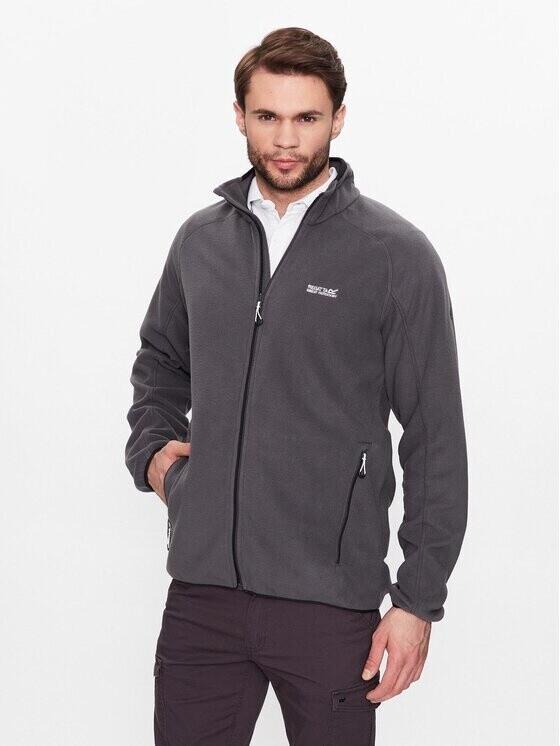 Jacket Regatta Hadfield Full Zip Fleece Jacket Fleece Jacket with Zipper for Men (RMA502) Seal Grey