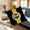 Turkey FFenerbahceSE Pillow Case Ultra Soft Skin Friendly Fabric Cloud Like Comfort  Concealed Zipper