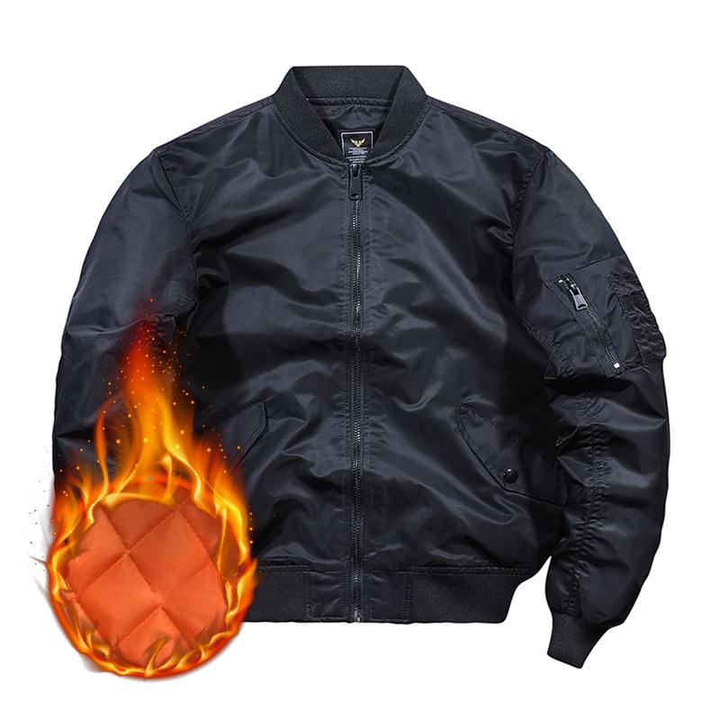 Veste Bomber Homme Uniforme de Baseball Coréen Grande Taille Combinaison de Vol Veste de Travail