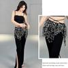 Shiny Sequins Belly Dance Hip Scarf 4 Colors Belly Dance Belt Dance Skirt Waist Belts  For Girl