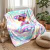 Fantasy Garden Journey Theme blanket Lightweight Warm Flannel Blanket Decorative Throw Blanket for Home Decoration