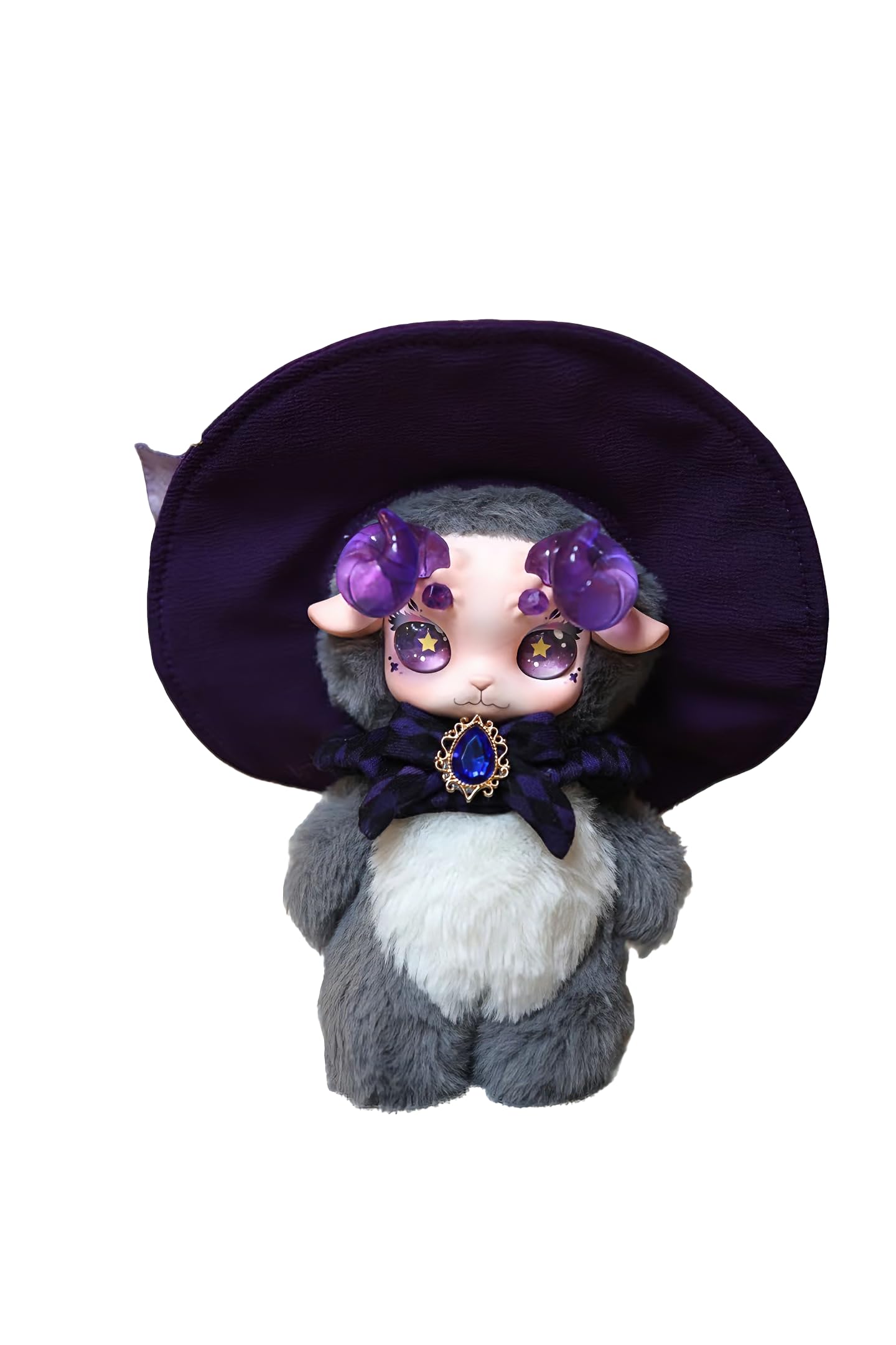 

Плюшевая игрушка Fecoco Серия «Овечки Видли» Аутентичная слепая коробка Пушистый мотив овечки и милые детали Один случайный предмет из 6 видов