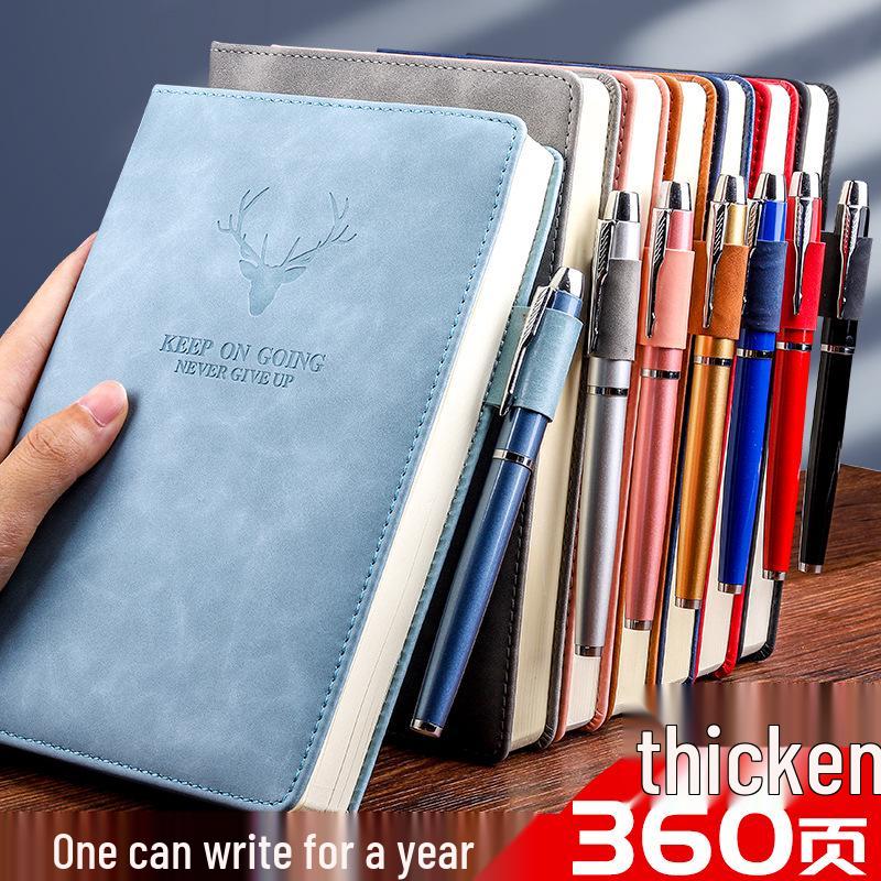 Tlustý sešit Kaba Bear Deer A5: Obchodní, studentský a kancelářský diář