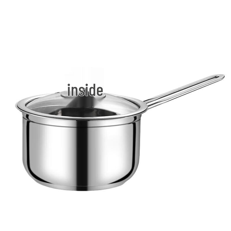 Shangheng 18cm Stainless Steel Steaming Milk Pot (Set of 3)