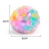 The Rainbow Bead Pressure Reducing Ball Squishy Fidget Toys Funny Stress Reliever Reduce Pressure Prop For Childrens And Adults