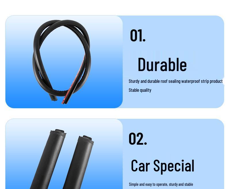 Chery A5 Roof Rack PVC Rubber Sealing Strips