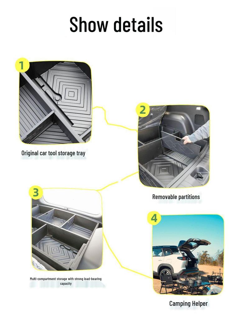 Wuling Xingguang 560 Hidden Trunk Compartment: Large Capacity Storage Box