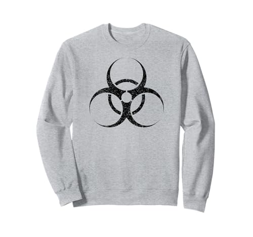 Biohazard Symbol Biological Hazard Warning Sign Sweatshirt