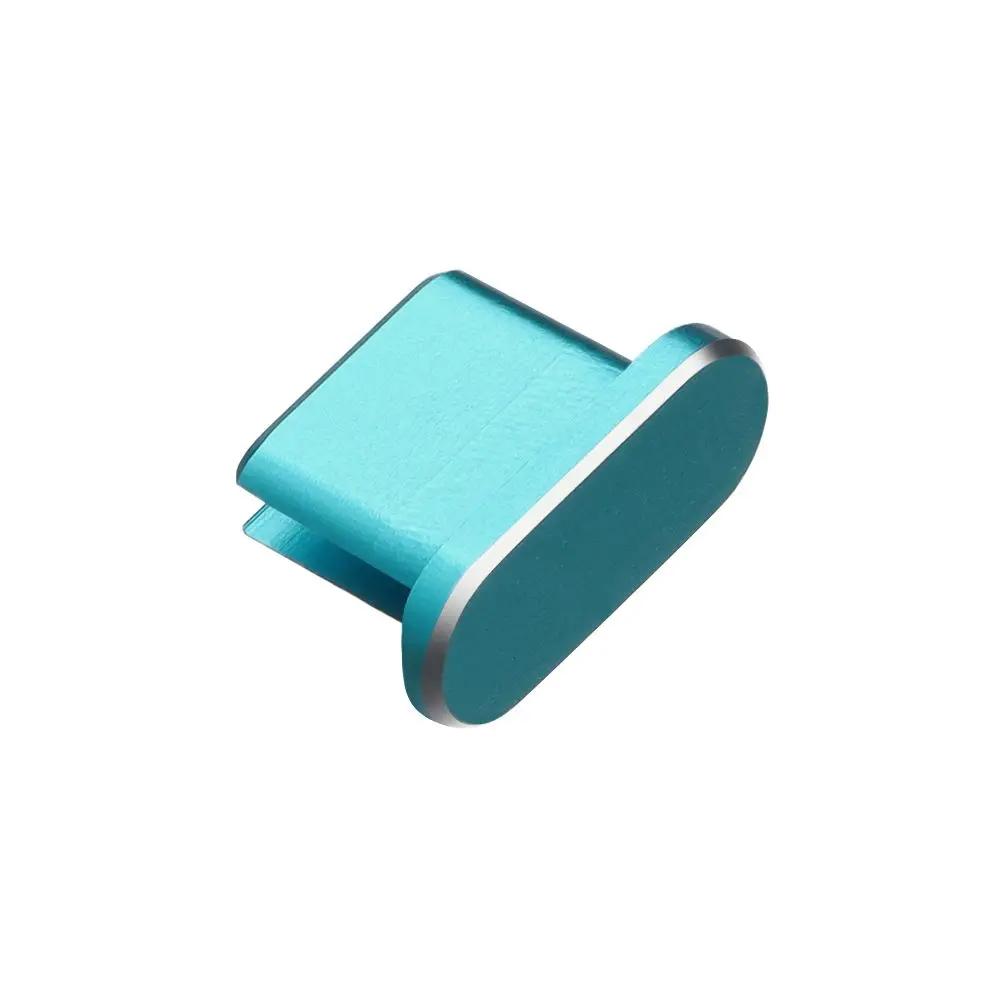Metal Anti Dust Charger Dock Plug Micro/Type C/IOS Charging Port Stopper Cap Cover for iPhone 13 Pro Max Samsung Galaxy S22
