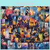 50 Galaxy Colorful Animal Doodle Stickers Guitar Notebook Luggage Diy Waterproof Decals Wholesale