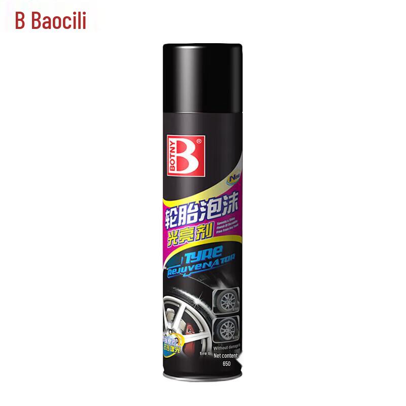 BOTNY Car Tire Cleaner & Wax Foam