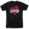 Fett - Herz - Unisex Kurzarm-T-Shirt für Erwachsene - Schwarz