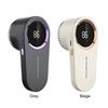 Silent Lint Remover LED Digital Display Fuzz Fabric Shaver Type-C Rechargeable Sweater Shaving Machine for Smooth Fabric Surface