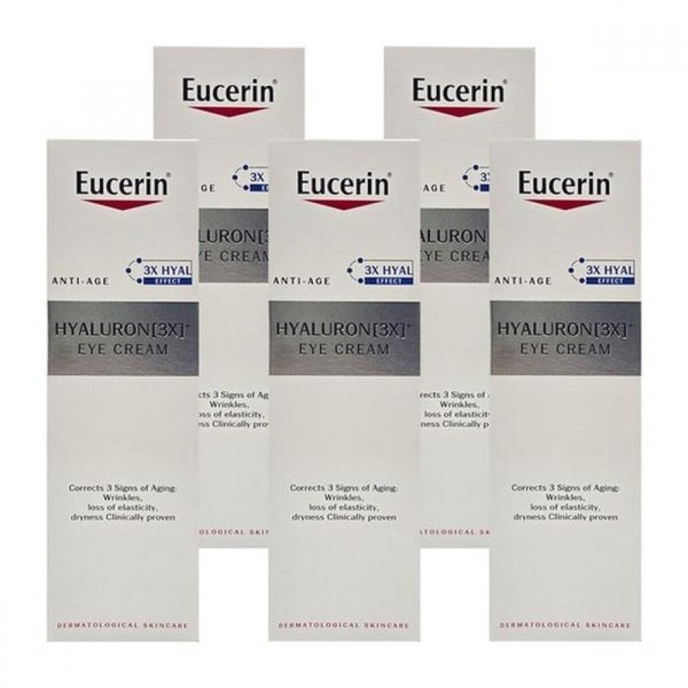 

Гиалурон 3x Крем для глаз 15 мл 5 шт. Его Eucerin Hyaluron 3x Eye Cream 15ml 5pcs