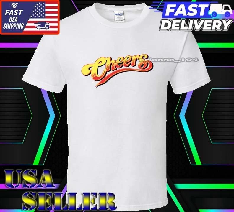 New Shirt Cheers TV Show Logo T-Shirt Funny American Usa Unisex Size S-5XL