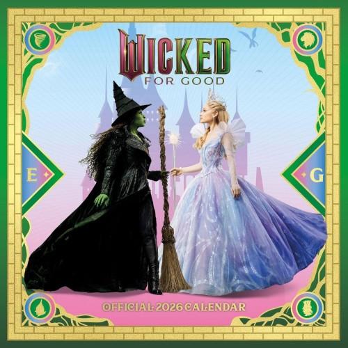 Wicked 2026 Square Wall Calendar