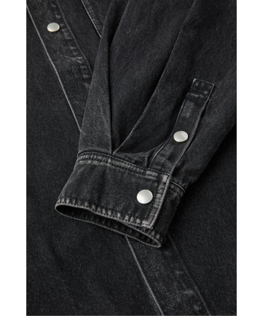 Iro Chen Faded Denim Work Jacket Irjcs26028Bkx