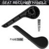 Front Adjustable Seat Lever Pull Handle Left Right Side Car Seat Recliner Handle Lever for Chevy Silverado for GMC Sierra 2007-2