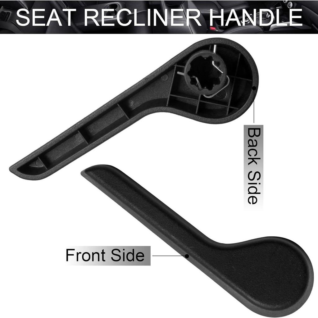 Front Adjustable Seat Lever Pull Handle Left Right Side Car Seat Recliner Handle Lever for Chevy Silverado for GMC Sierra 2007-2