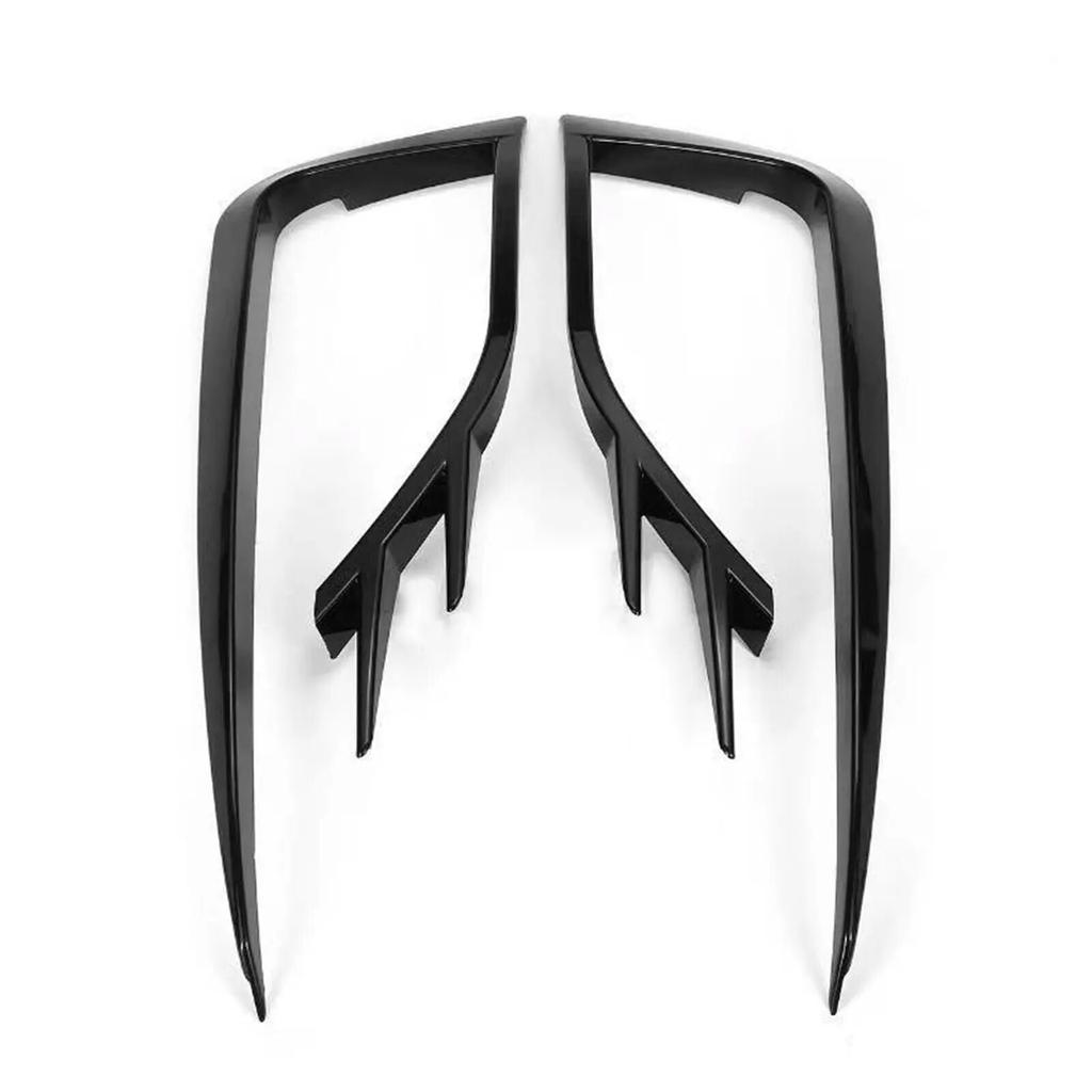 Pro VW Golf 7.5 MK7.5 2017 ~ VII Facelift Přední nárazník Mlhové světlo Kryt Obložení Vítr Nůž Styl břitvy Canards Custom