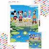 DIY Diamond Painting Mickey, Minnie, Donald Duck, Daisy, Goofy Cross Stitch Kit Mosaic Art Diamond Painting Full Circle Diamond Home Decoration