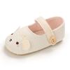 Frühling und Herbst 0-1 Jahr alte Baby-Kleinkindschuhe Weiche Sohle Atmungsaktive Babyschuhe Cartoon Freizeitschuhe