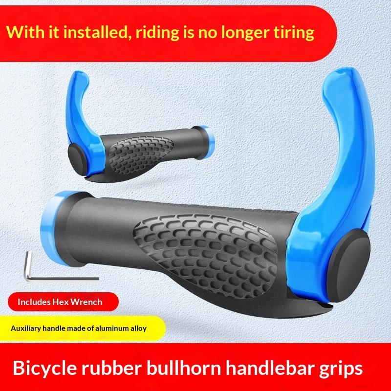 Comfortable Mountain Bike Handlebar Grips with Non Slip for Safe Cycling 1Pair