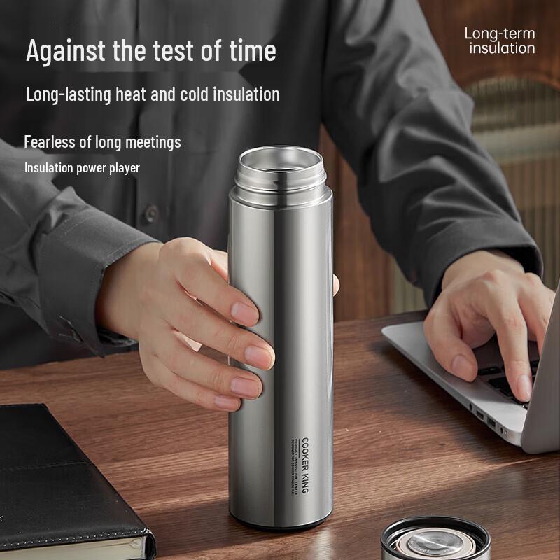 COOKER KING 316L Stainless Steel Tea Infuser Thermos Bottle