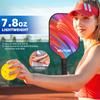 Pickleball Paddles Set USAPA Compliant Fiberglass Surface Enhanced Power with Pickleball Bag Best Gift for Beginners
