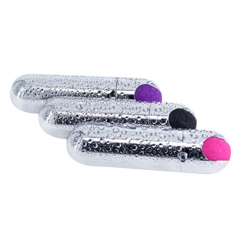 Women Mini Bullet Vibrator 10 Vibration Modes Waterproof Low Noise Adult Sex Toys G-spot Egg