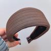 Dickes High-End-Stirnband mit breiter Krempe für Damen - 2025 Herbst/Winter Rutschfestes Haaraccessoire