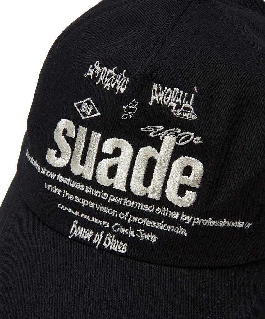 Seuweideu Mixed Logo Ball Cap [Black]