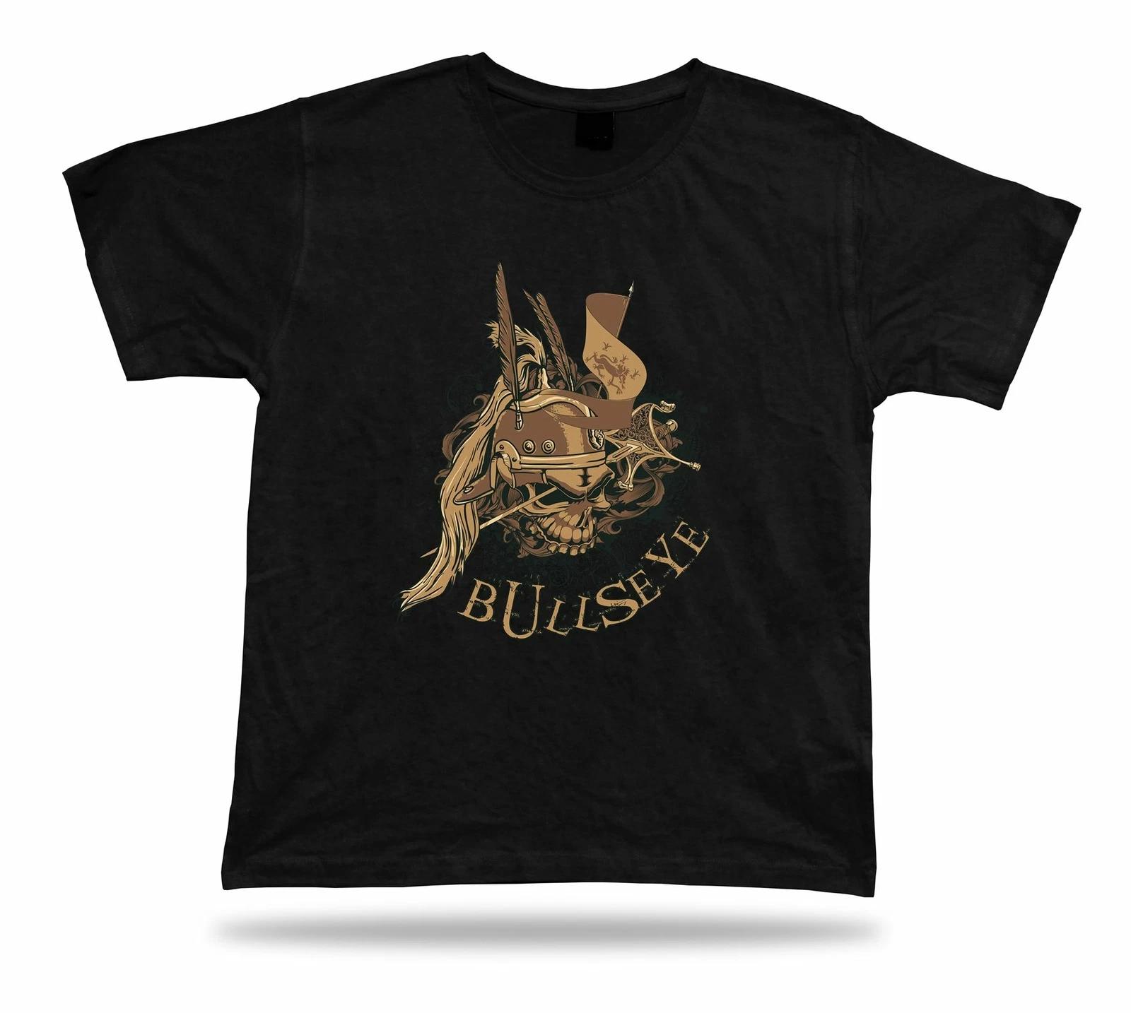 Bullseye Skeleton Skull Warrior t shirt stylish modern awesome cool design 3XL