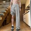 Dongjie Nologo Bai Jingting's Trendy Brand Store Summer Striped Floor-Length Casual Pants Goodbai Men's Straight Wide-Leg Pants