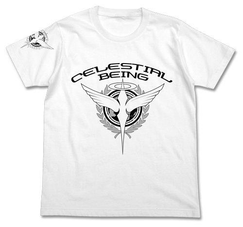 COSPA Mobile Suit Gundam 00 Celestial Being T-Shirt White XL