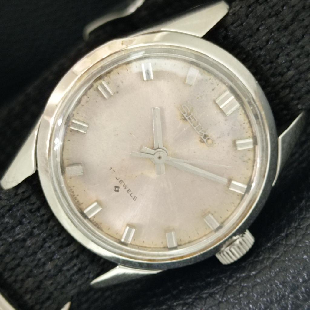 

JAPAN VINTAGE SEIKO HAND-WINDING 66B BOY ORIGINAL DIAL WATCH a706408-1