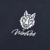Seven Wolves Men's Embroidered Lapel Short Sleeve Polo Shirt