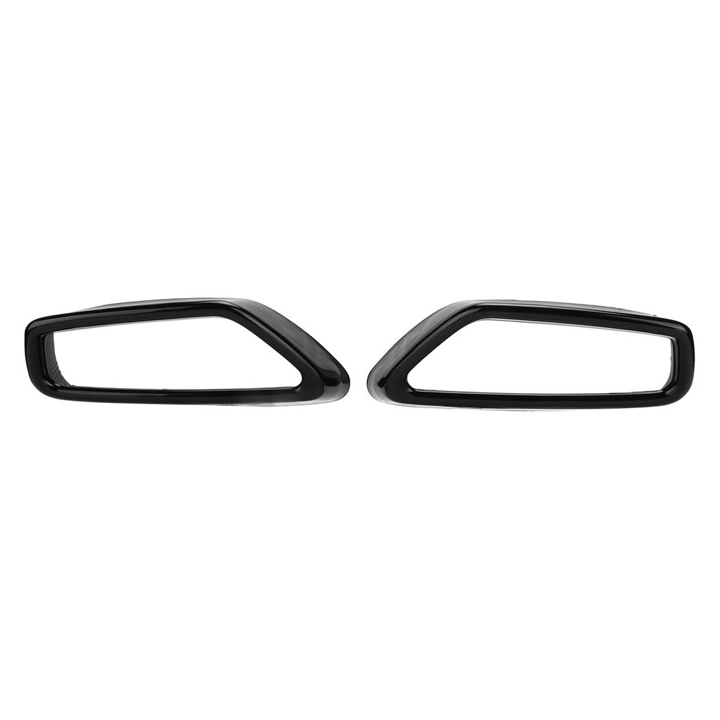 Avgasrörsspets Cover Blank Svart Ersättning för BMW 5-serie G30 G38 2018–2025 Avgasrörsdekor