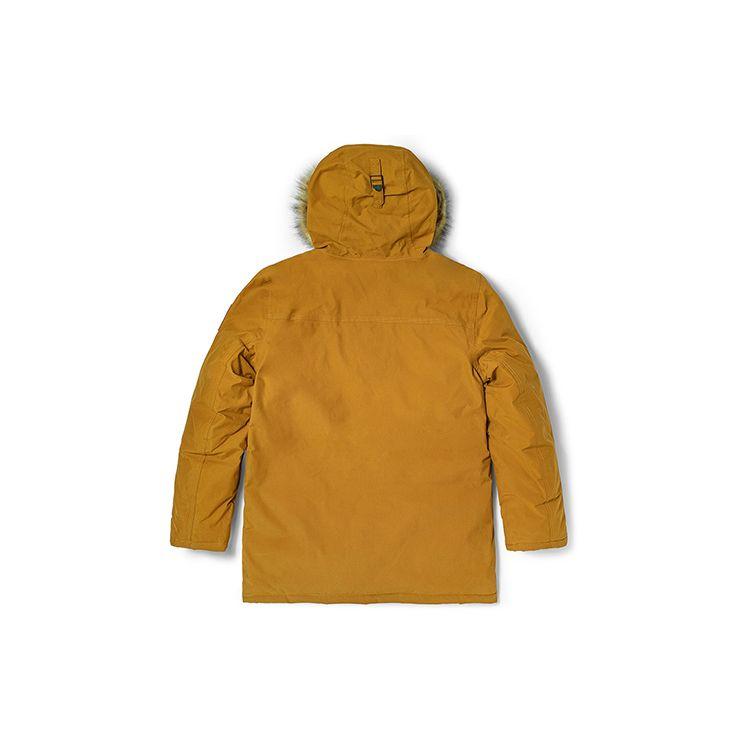 Timberland Warm Fur Collar Cotton Jacket Men Jacket Wheat A2ETY-P47