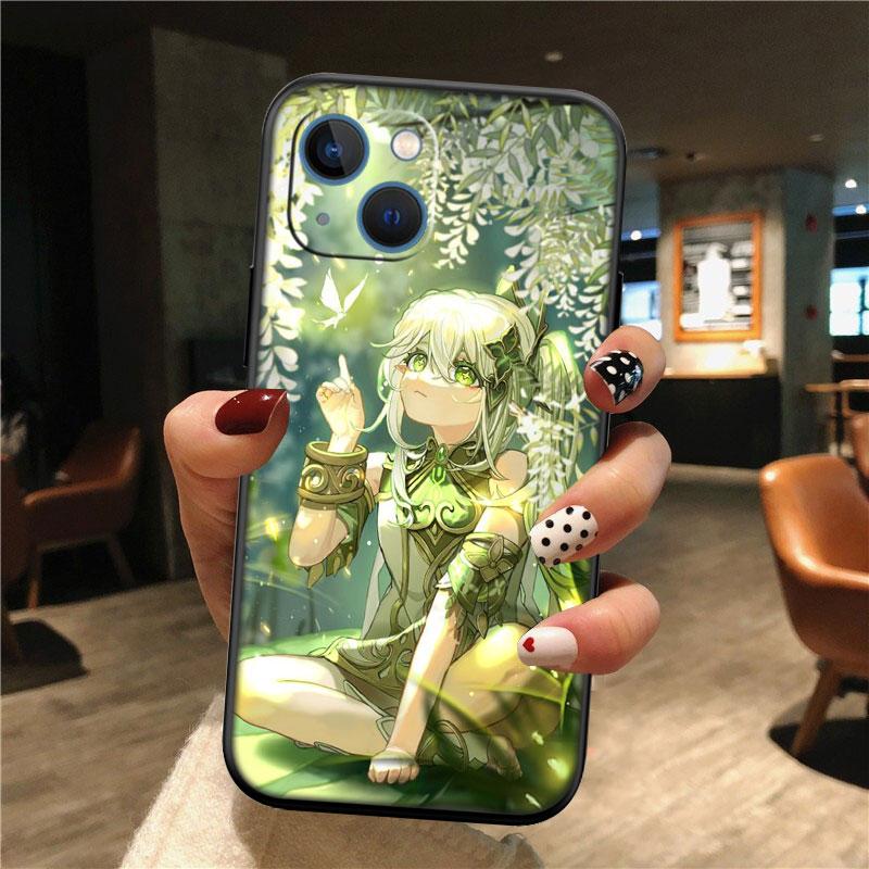 IK34 Genshin Impact Girl Phone Case for Samsung Galaxy S20 S21 S22 Ultra FE + Plus A21S A22 A24 A25 A26 A30 A30S A31