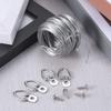 Kit Robusto per Appendere Quadri Supporti in Filo Metallico Resistente alla Ruggine Fino a 13,6 kg per Appendere Specchi e Opere d'Arte da Parete