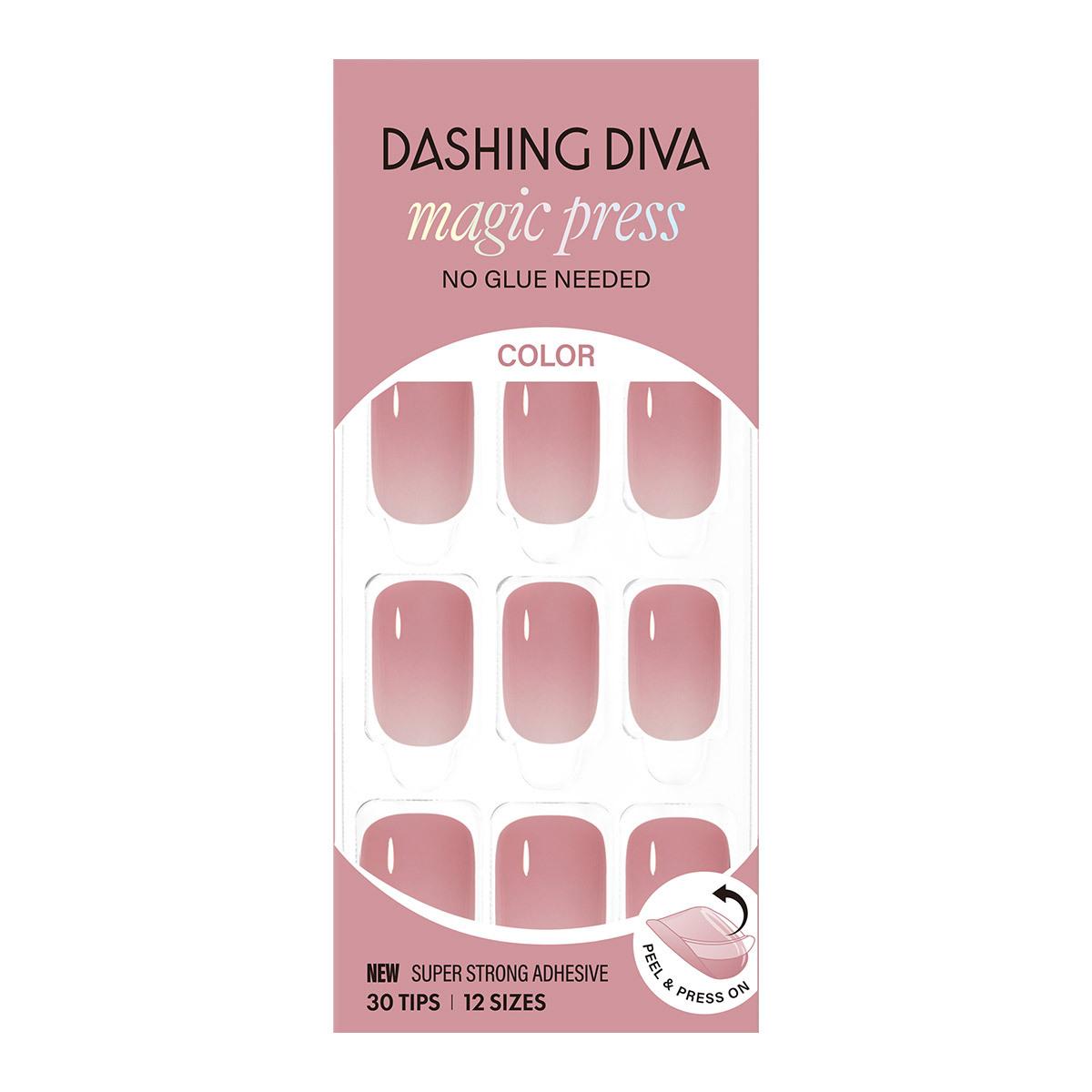 DASHING DIVA Палочки для ногтей Magic Press Color pink blush