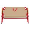 CHUMS Respaldo Chums con banco (Alto 73 x Ancho 110 x Fondo 40 cm) Beige/Rojo CH62-1752-B044-00