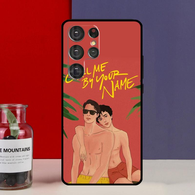 Call Me by Your Name Hoesje Voor Samsung Galaxy S25 Ultra S9 S10 S20 S21 S22 Plus S23 Ultra S24 FE Telefoonhoesje
