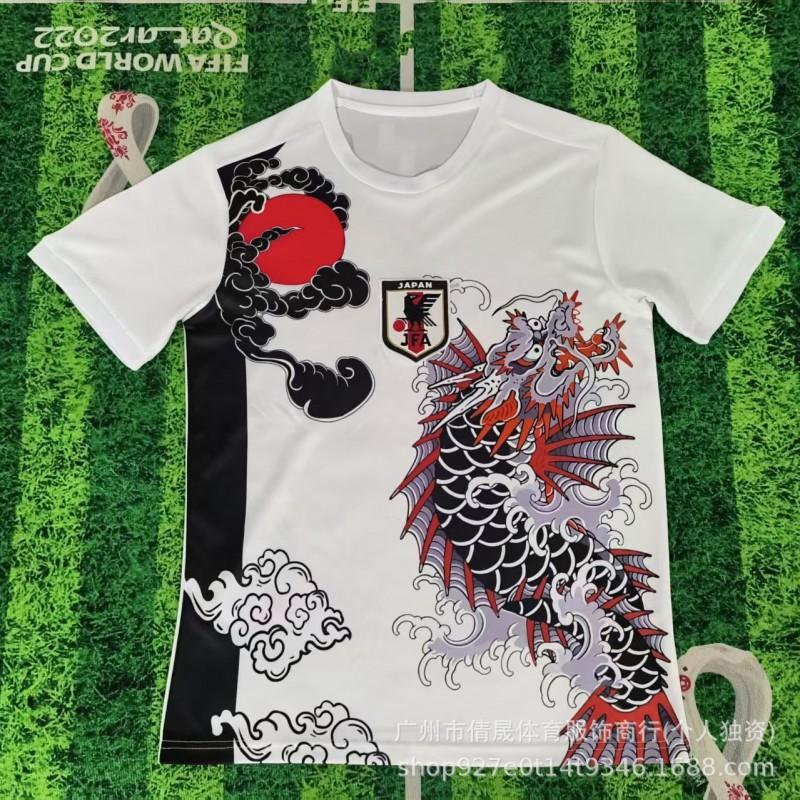 Japan National Team Soccer Jersey Anime Digital Collab Edition Mens Breathable Quick-Dry Short Sleeve Football Shirt