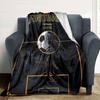 Football Theme Home Customize Your Name Blankets Soft Cozy And Lightweight For Yearround Use Perfect For Picnics Sofa Relaxation Office Warmth Bedding