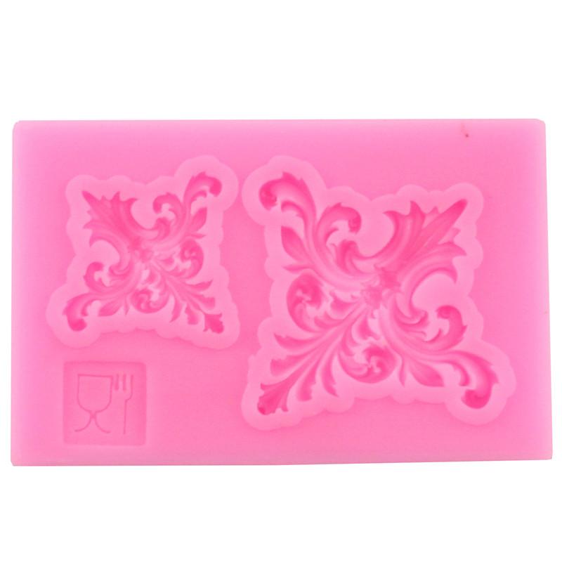 1pcs Sculpted Vintage Flower Lace Silicone Fondant Cake Decor Sugar Icing Mold Useful Bakeware Cake Tools Kitchen Tools