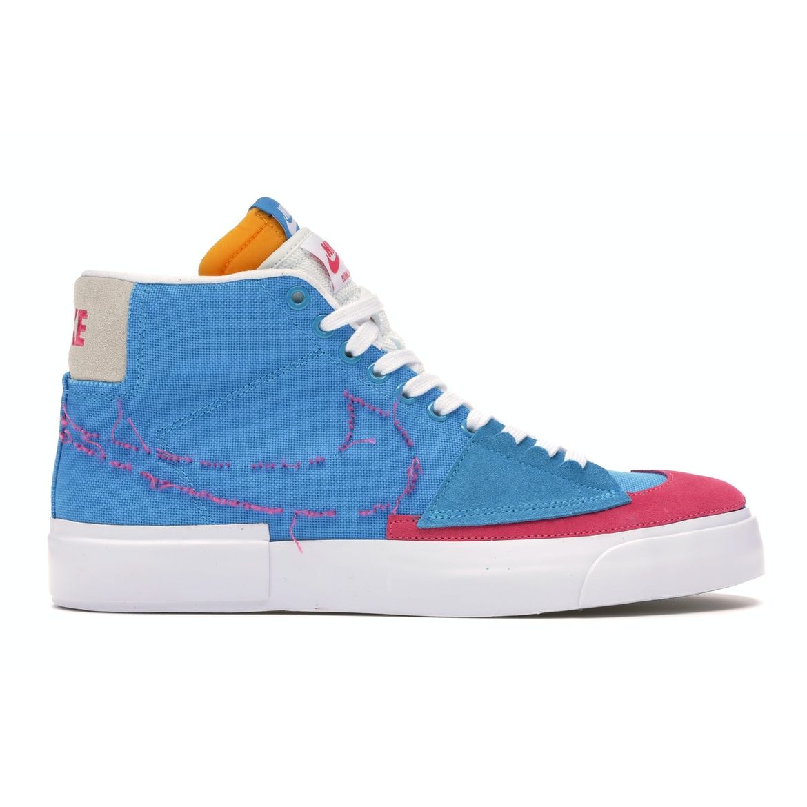 

Кроссовки унисекс Nike Blazer Mid SB Edge Hack Pack Blue Laser-Blue Watermelon CI3833-400