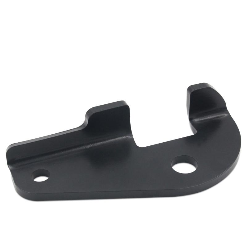 Steel Trailer Hitch Ball Mount Adapter Mounting Bracket with Two Round Holes, Hitch Sway Control Adapter