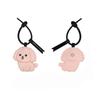 Novelty Puppy Key Chain Pinch Called Car Ornaments Creative Bibi Puppy Pendant  Gifts